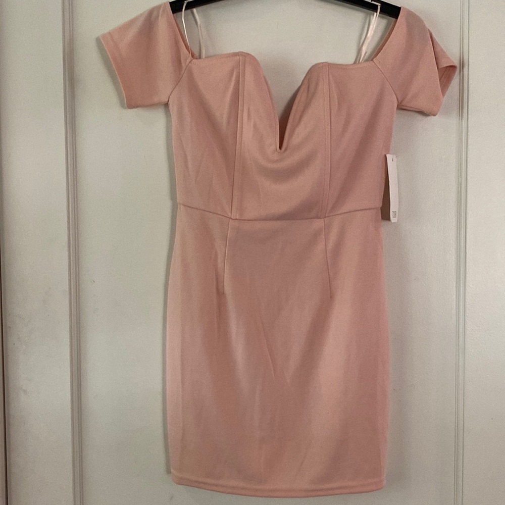 NWT blush sweetheart dress size small